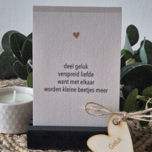 Kaartenset 'Geluk'